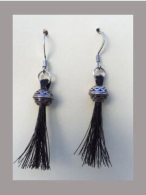 Horse Tail Earrings EA07 Horse Tail Jewelry Earrings