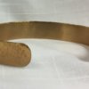 Hammered Brass Cuff Bracelet