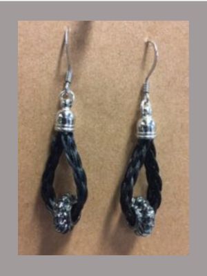 Horse Tail Earrings EA13 Horse Tail Jewelry Earring