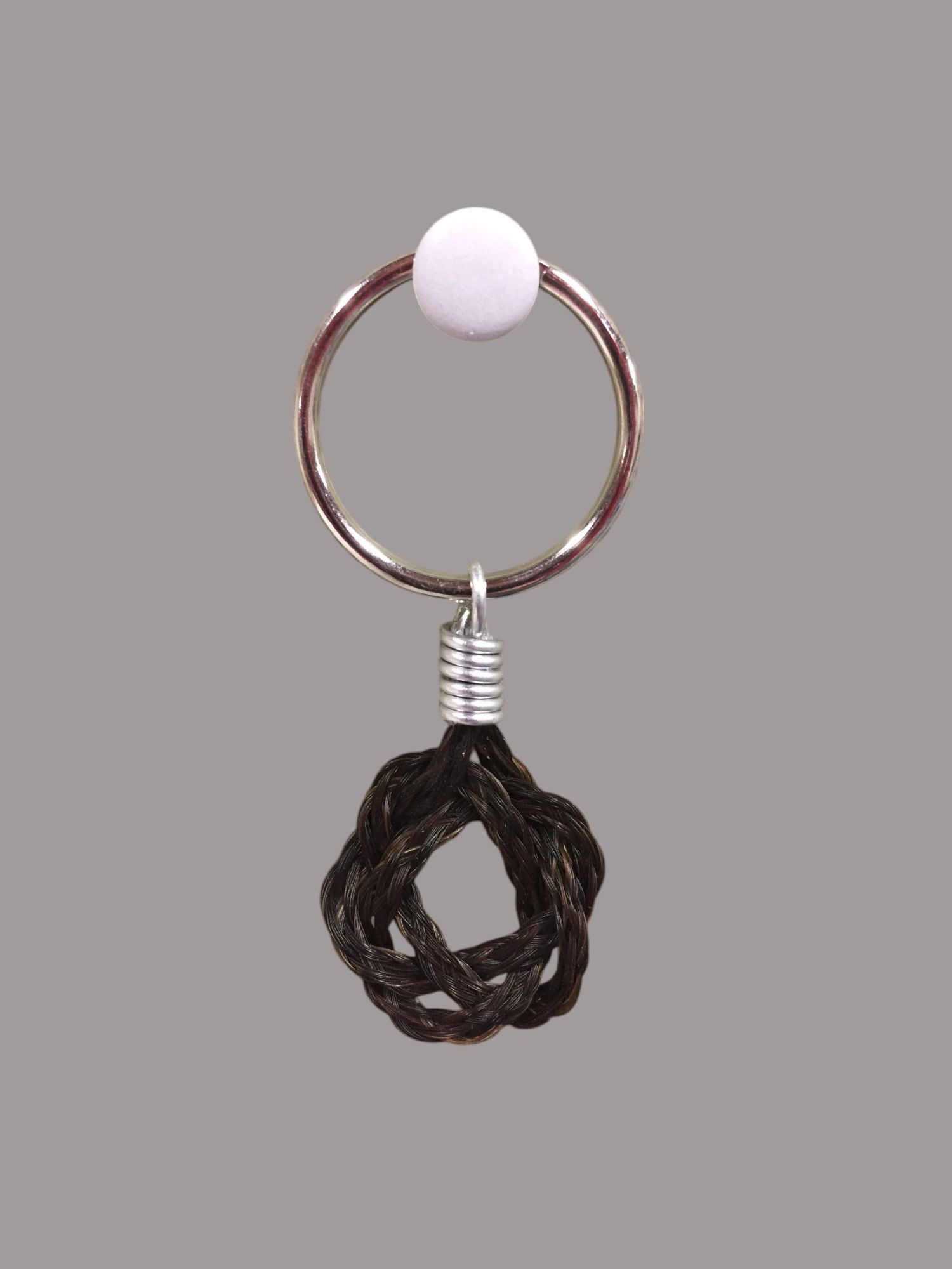 Horse Tail Turk's Head Knot Key Chain KE05 Horse Tail Jewelry Turk’s Head Knot Key Chain