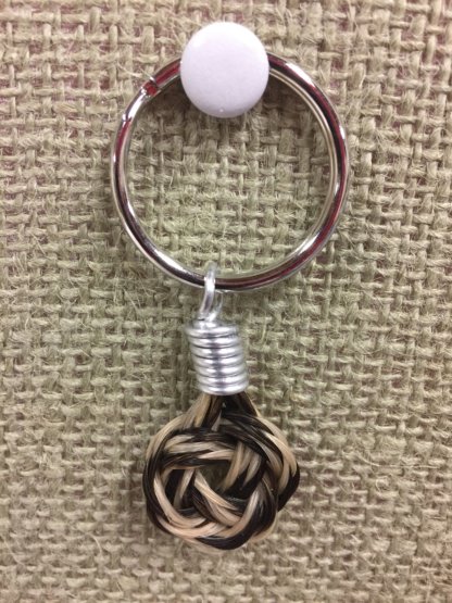 Horse Tail Key Chain Circle of Life Knot KE04