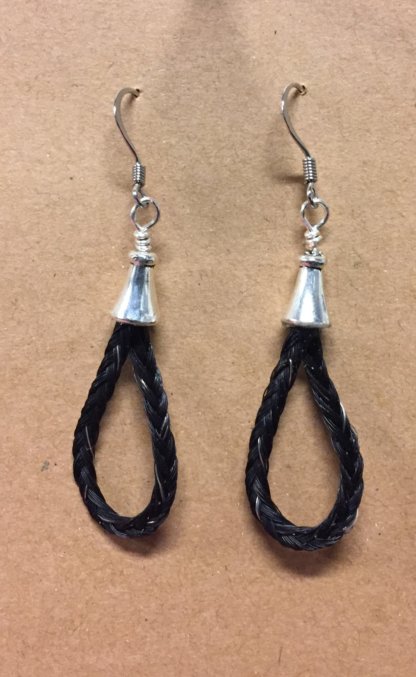 Horse Tail Braided Earrings