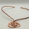 Copper Cuff Necklace and Pendant