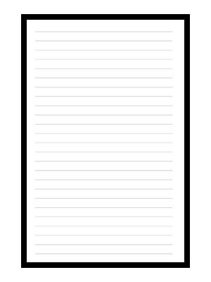 Yellow Lab Journal second page blank lined