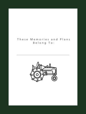 Remember the past plan for the future journal page one