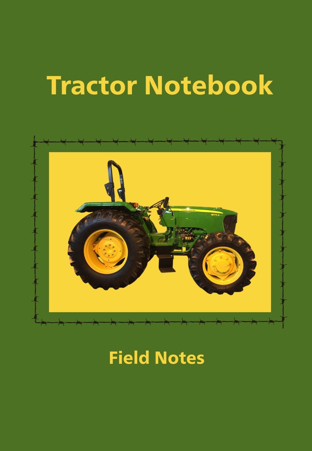 Tractor Notebook Composition Book John Deere tractor