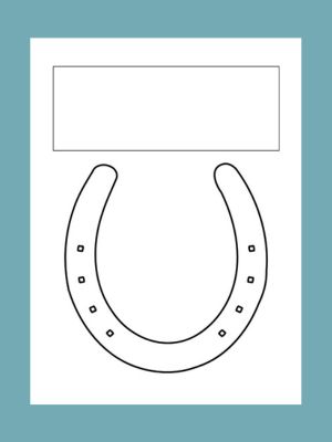 Horse Heroes Blank Comic Book for Kids 5-8