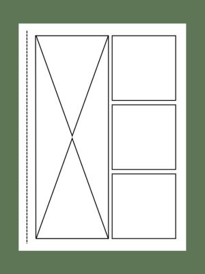 Dragon Wars Fire and Fang Blank Comic Book