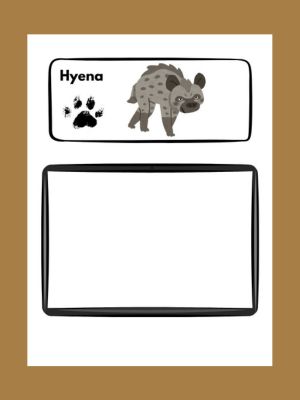 Jungle Journey Blank Comic Book for kids 5-10