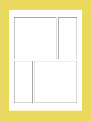 Create Your Own Comic Book: Blank Comic Panels
