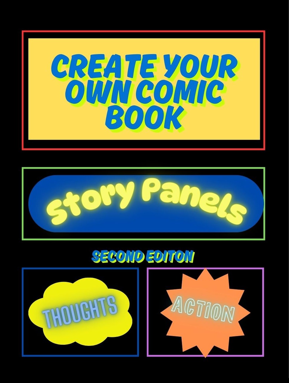 Create Your Own Comic Book Story Panels thoughts action