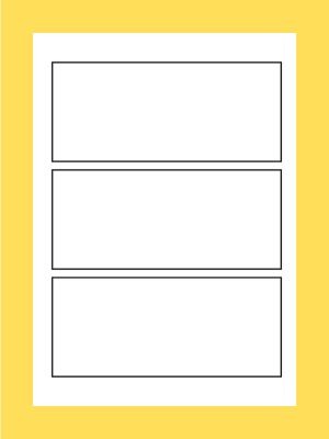 Create Your Own Comic Book: Blank Comic Panels