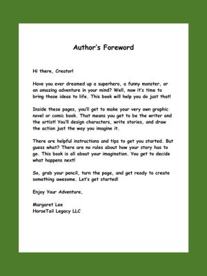 Create Your Own Graphic Novel or comic book