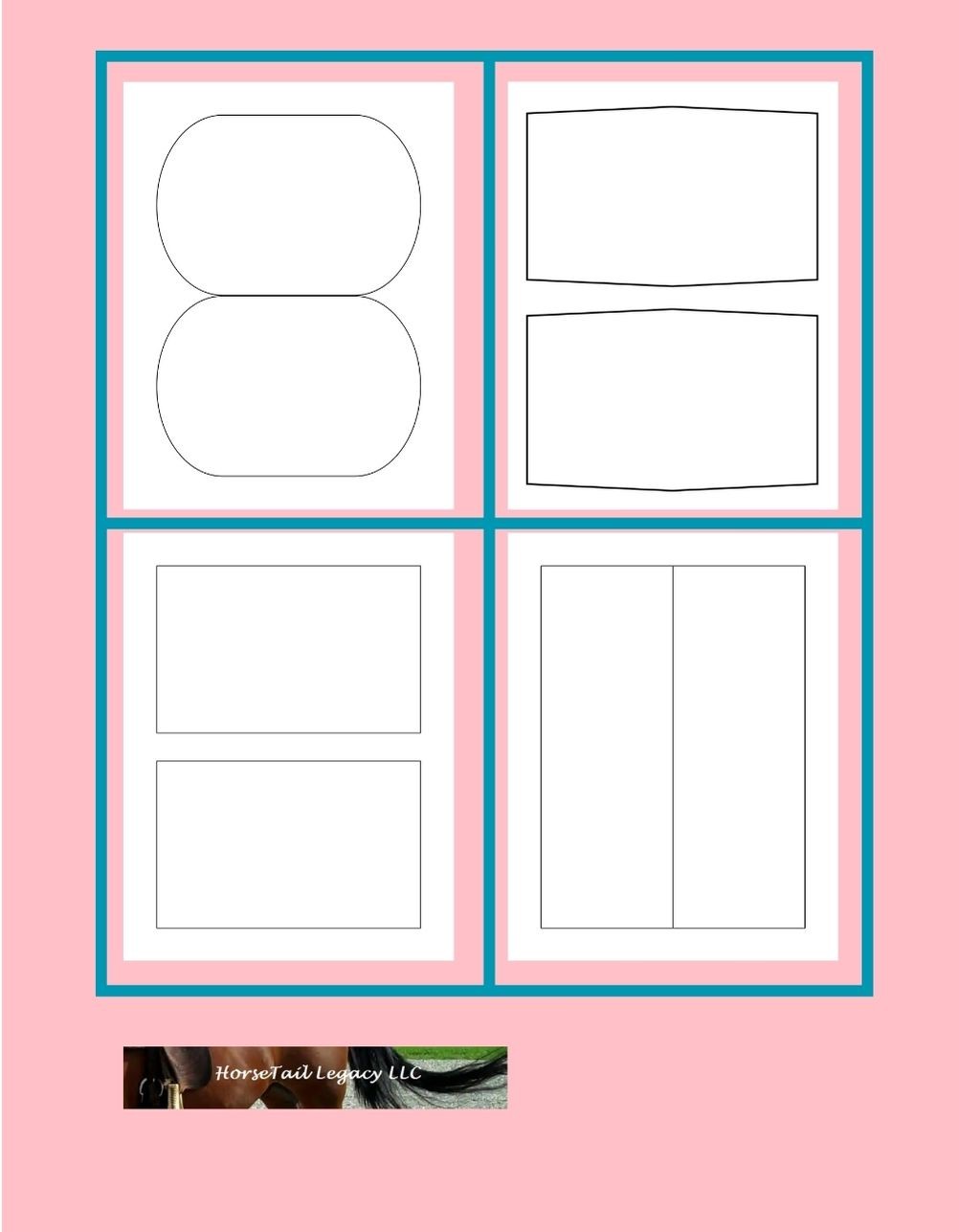 Horse Heroes Blank Comic Book for Kids 5-8