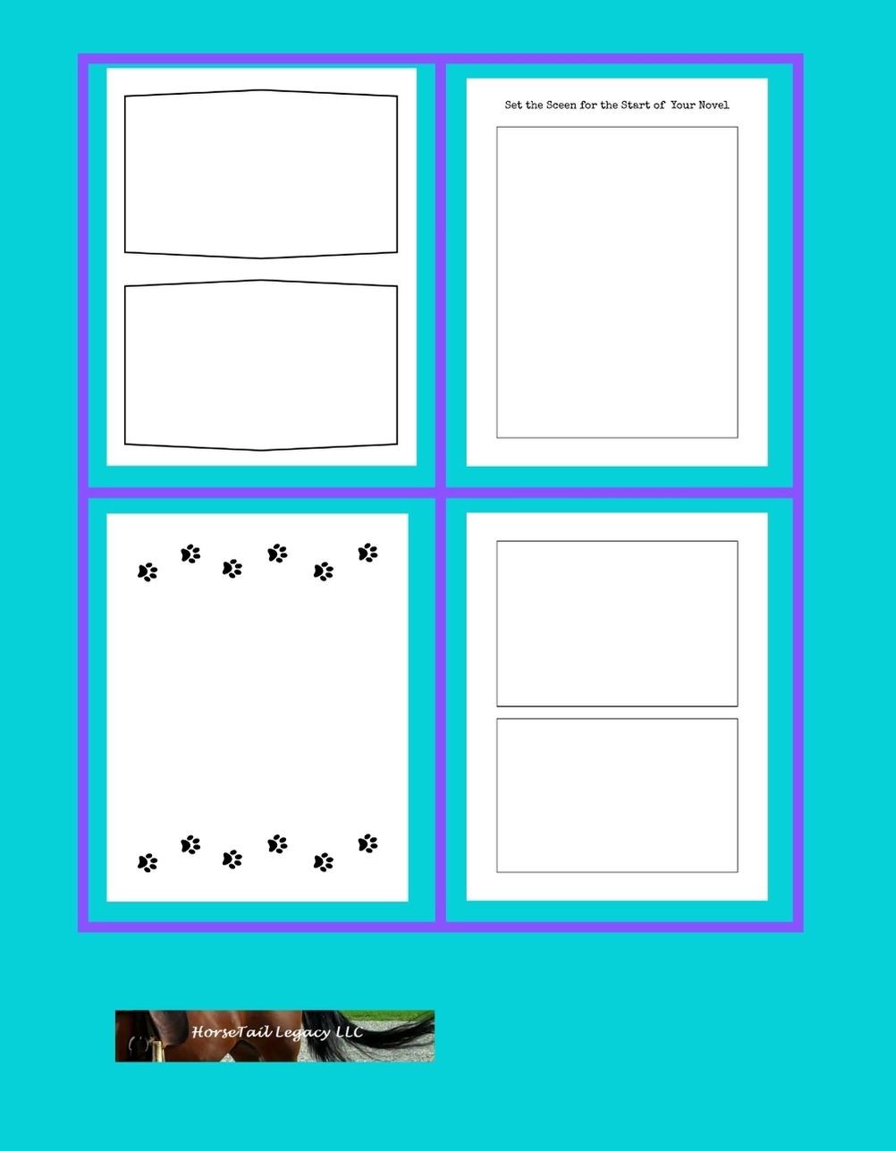 blank comic book the puppy pack age 5-8