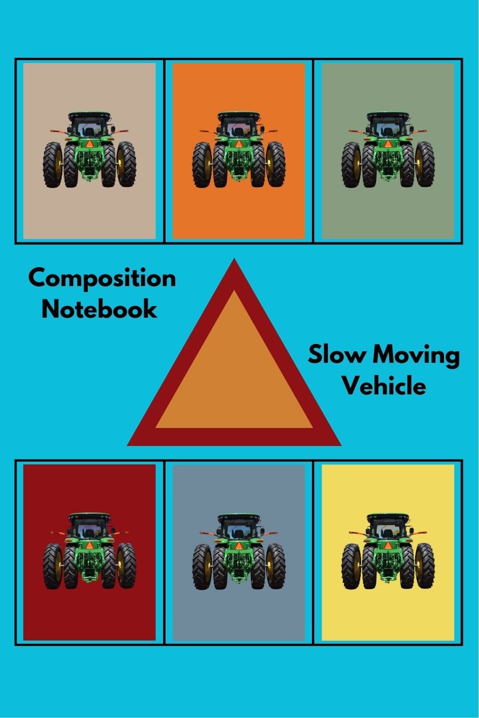 Composition Notebook Slow Moving Vehicle