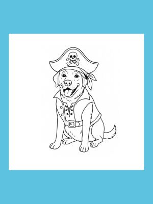 Coloring Book Labrador retriever fun 5- 8