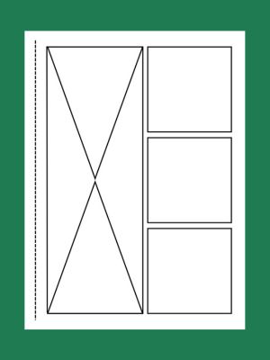 Dinosaur Blank Comic Book