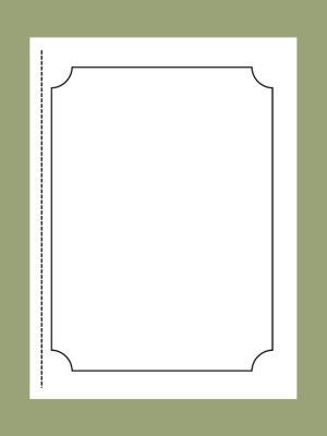 Dragons and Wizards Blank Comic Book