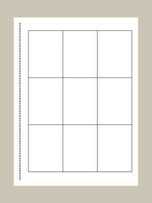 Dragon Realm blank comic book