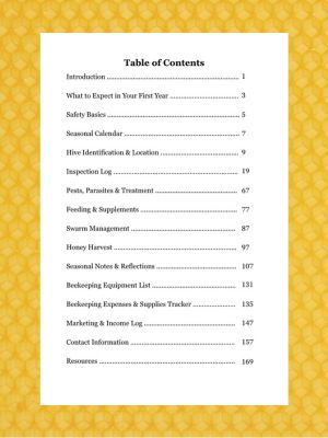 Beekeeper Log Book From Bees to Hive to Honey