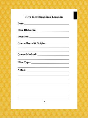 Beekeeper Log Book From Bees to Hive to Honey