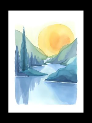 pastel colors in random shapes