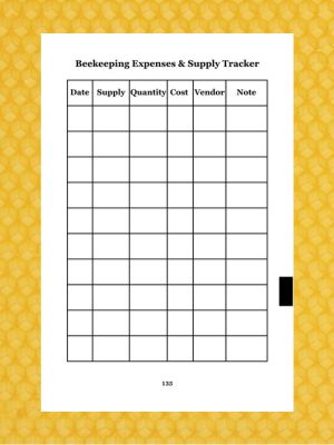 Beekeeper Log Book From Bees to Hive to Honey