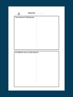 Horse calendar for riders