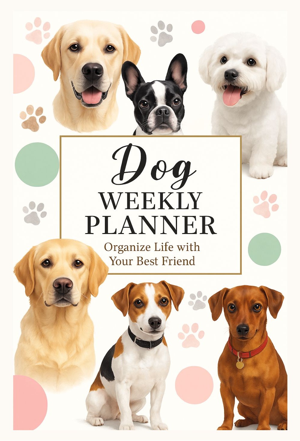 Dog Weekly planner