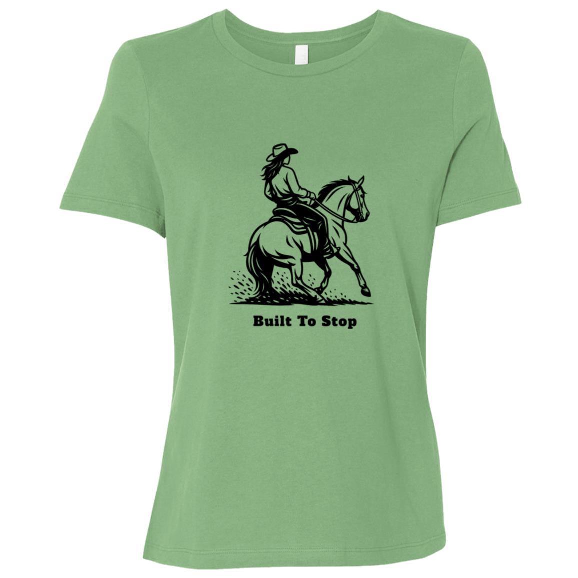 Built to Stop Ladies relax fit short sleeve tee shirt