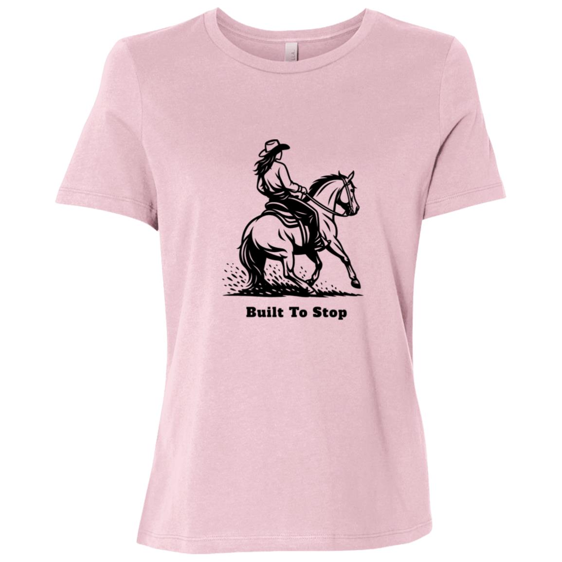 Built to Stop Ladies relax fit short sleeve tee shirt