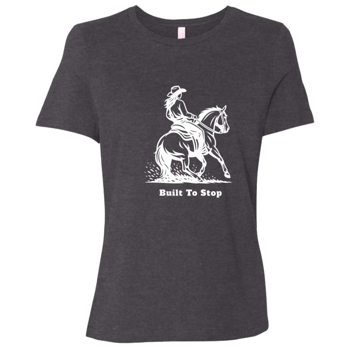 Built to Stop Ladies relax fit short sleeve tee shirt