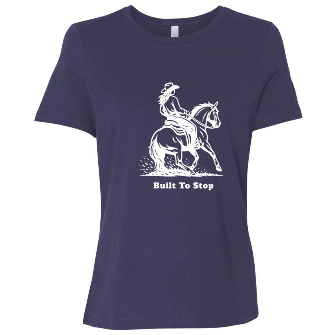 Built to Stop Ladies relax fit short sleeve tee shirt