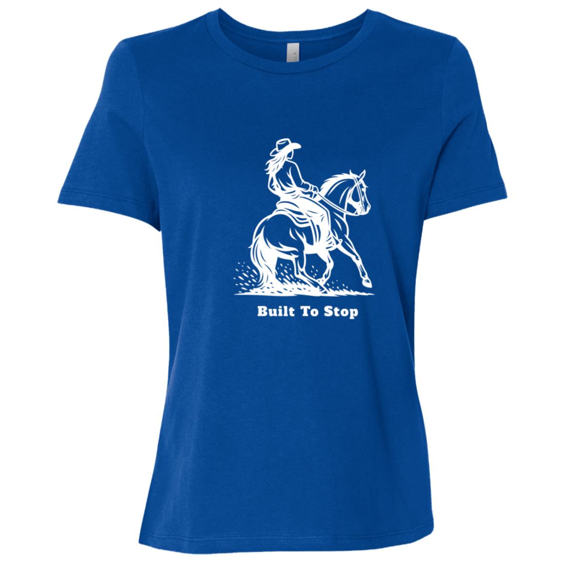 Built to Stop Ladies relax fit short sleeve tee shirt