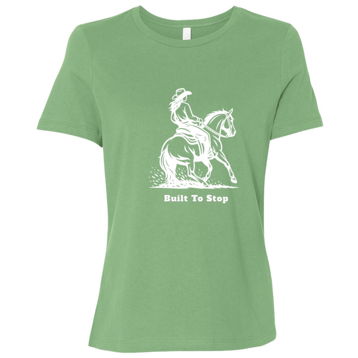 Built to Stop Ladies relax fit short sleeve tee shirt