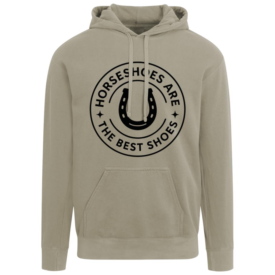 HorseTail Legacy unisex hoodie – Horseshoes Are the Best Shoes design