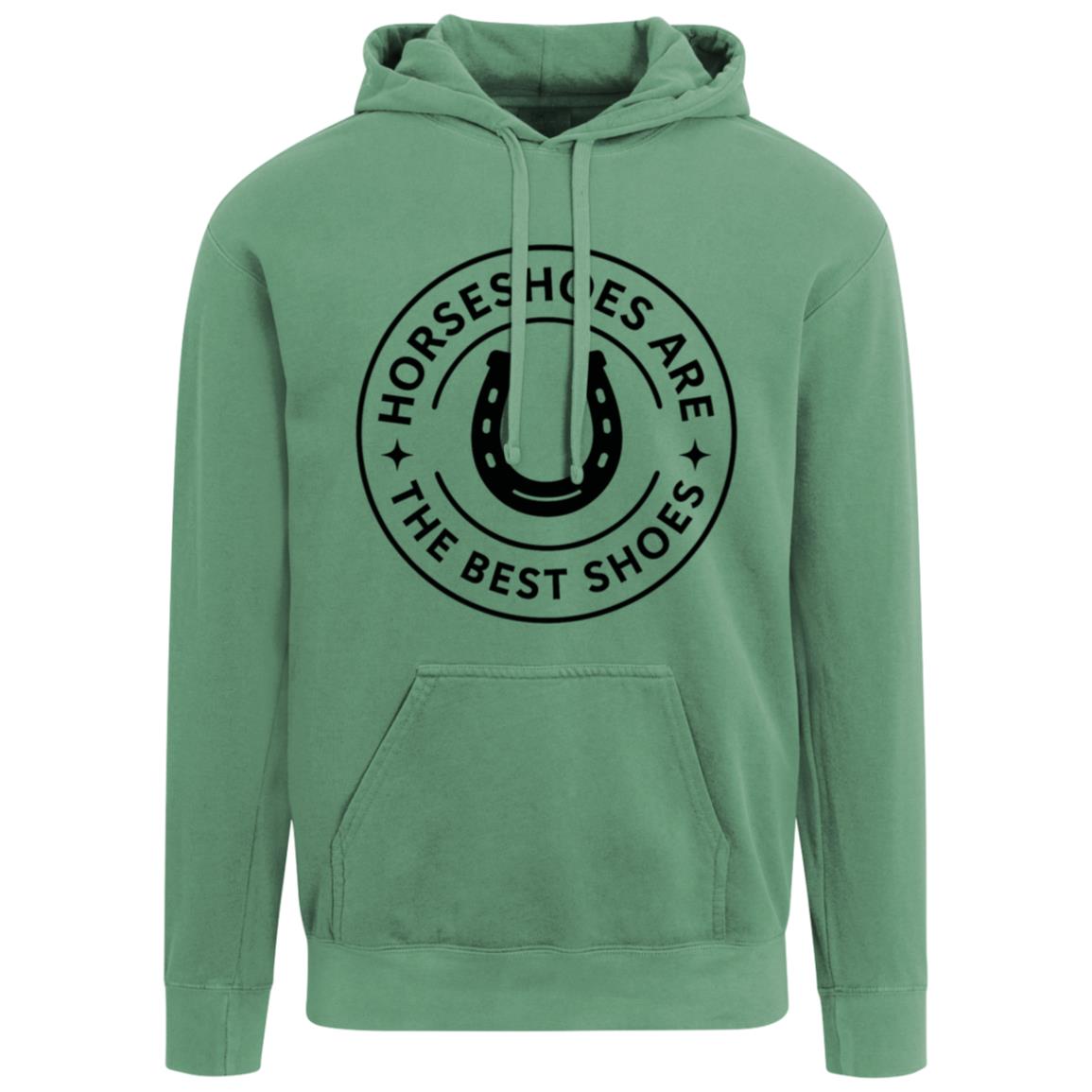 HorseTail Legacy unisex hoodie – Horseshoes Are the Best Shoes design