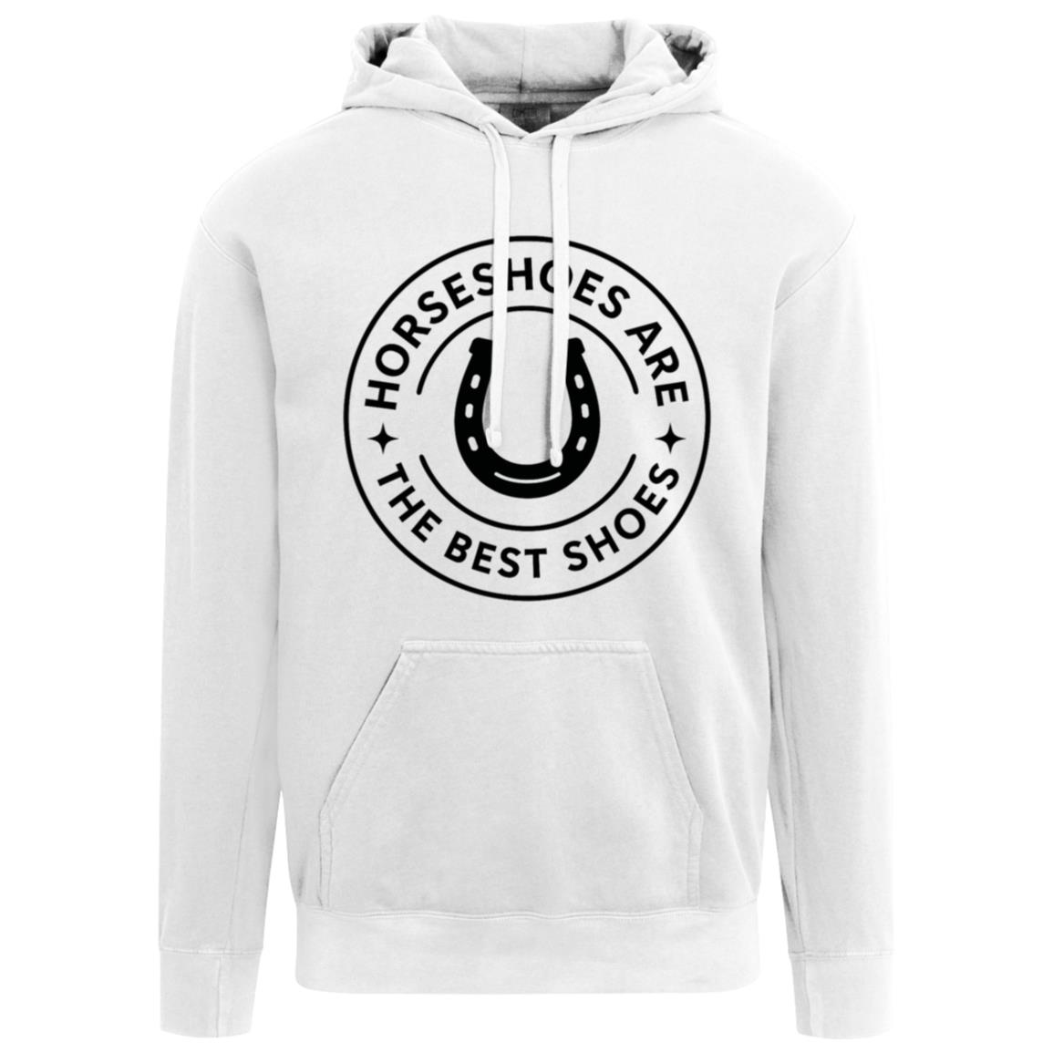 HorseTail Legacy unisex hoodie – Horseshoes Are the Best Shoes design
