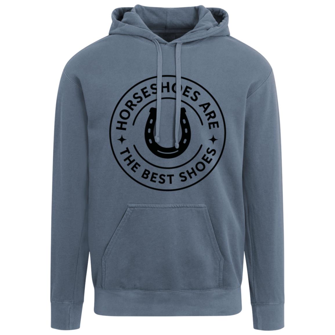 HorseTail Legacy unisex hoodie – Horseshoes Are the Best Shoes design