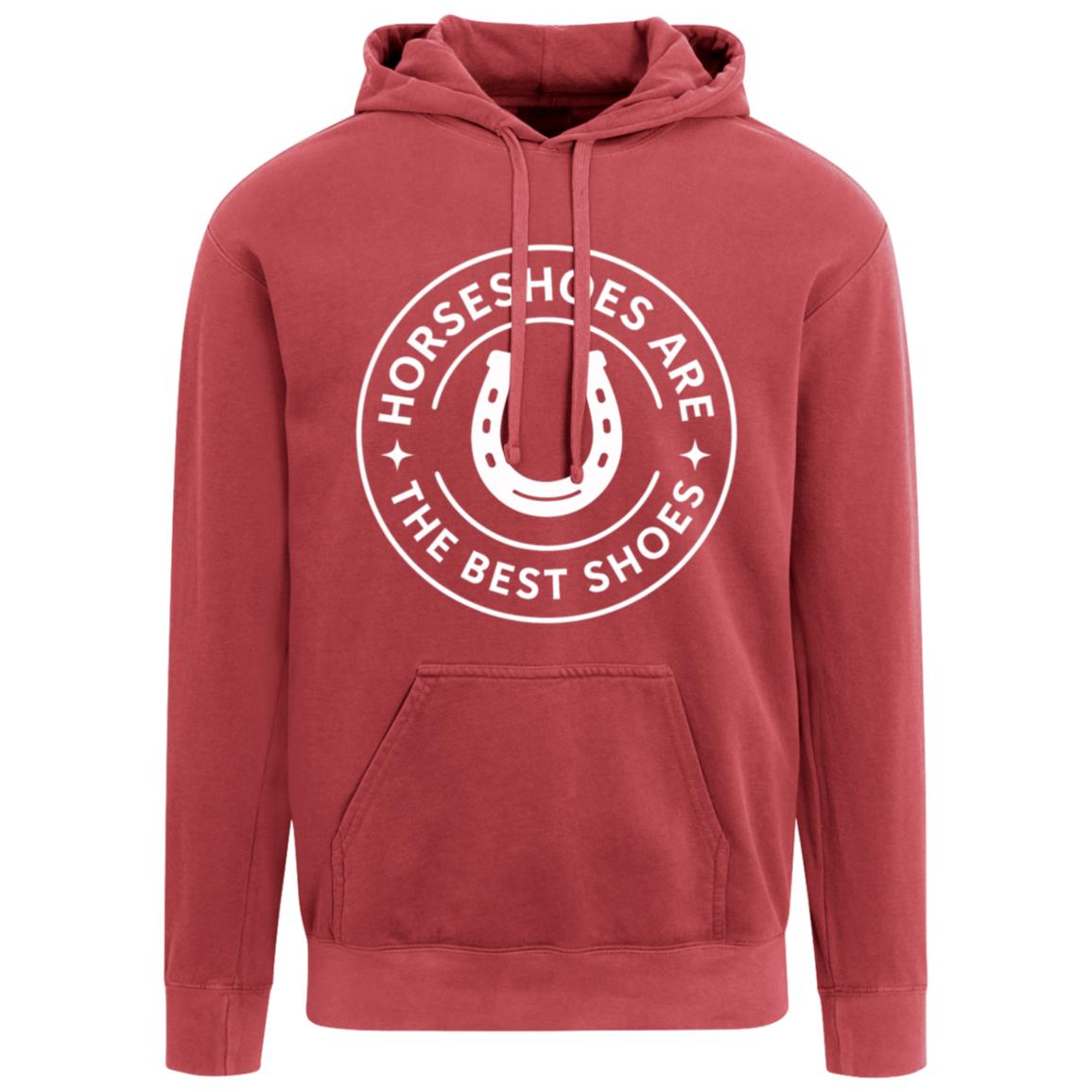 HorseTail Legacy unisex hoodie – Horseshoes Are the Best Shoes design