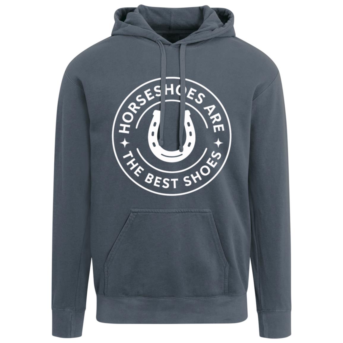 HorseTail Legacy unisex hoodie – Horseshoes Are the Best Shoes design