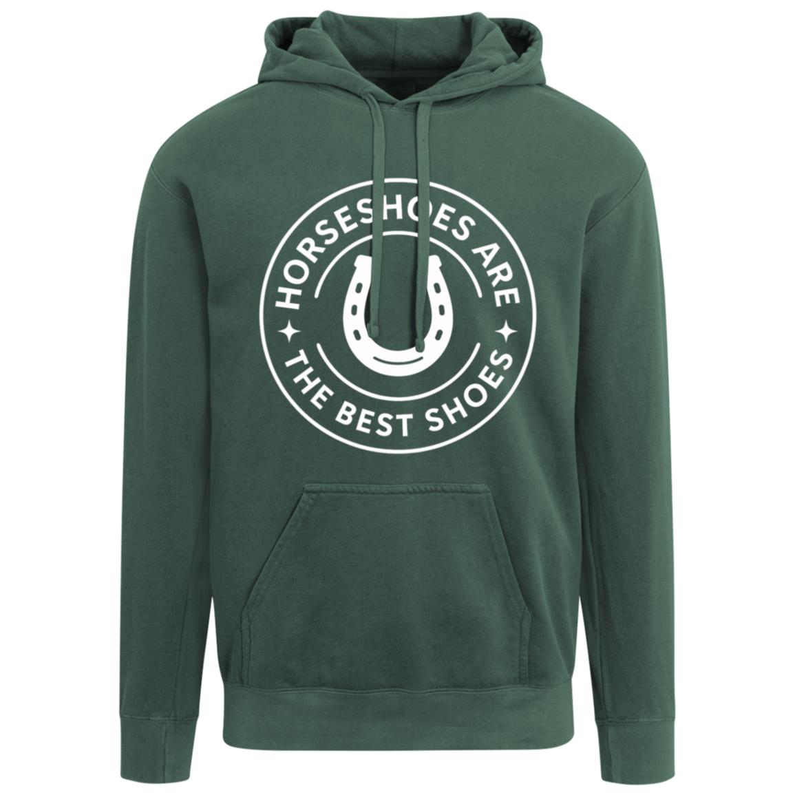 HorseTail Legacy unisex hoodie – Horseshoes Are the Best Shoes design