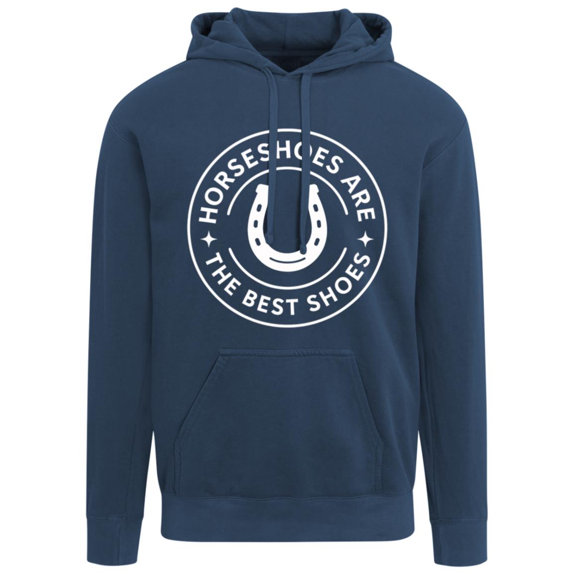 HorseTail Legacy unisex hoodie – Horseshoes Are the Best Shoes design