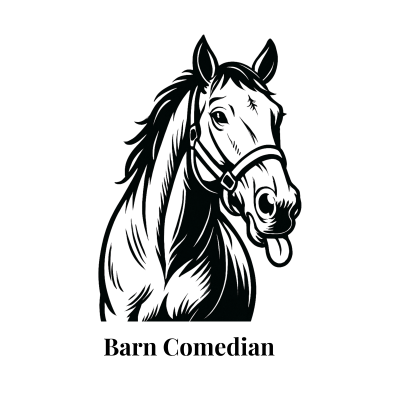 horse graphic sticking his tongue out