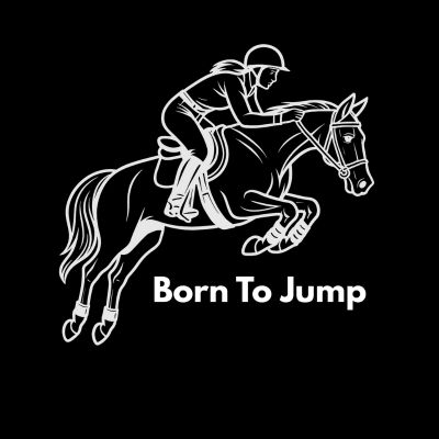 Born To Jump Female Graphic White