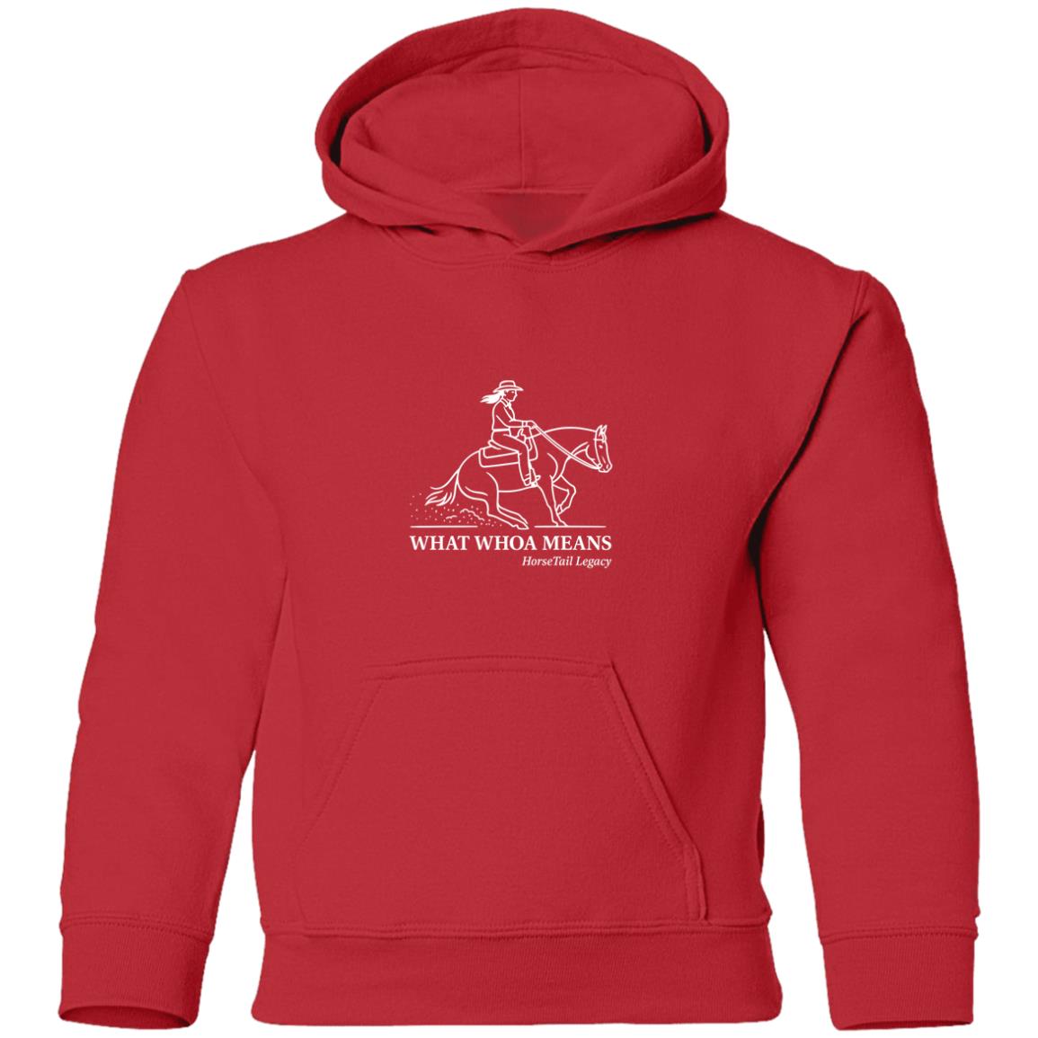 Youth hoodie female graphic horse