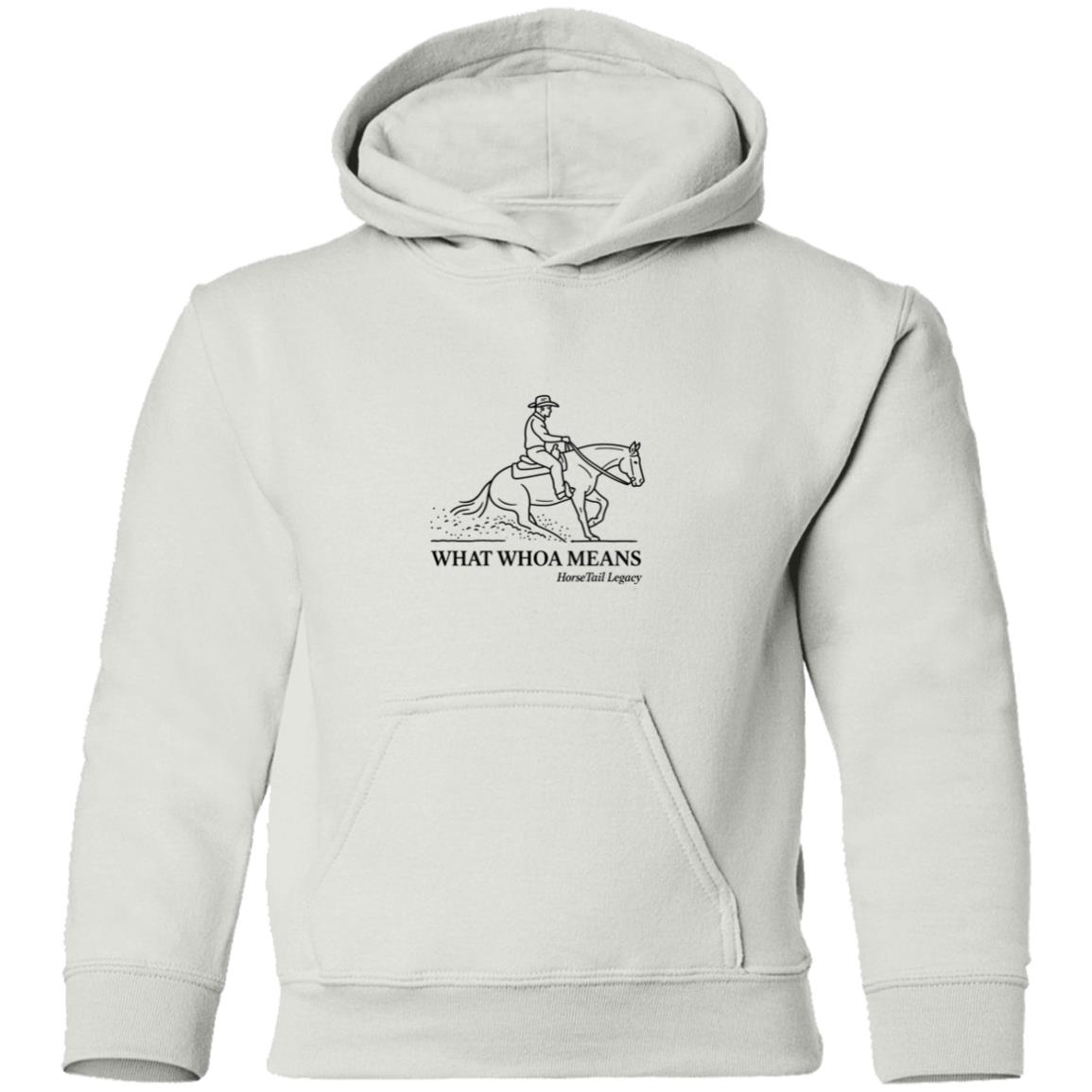 Youth hoodie male graphic horse