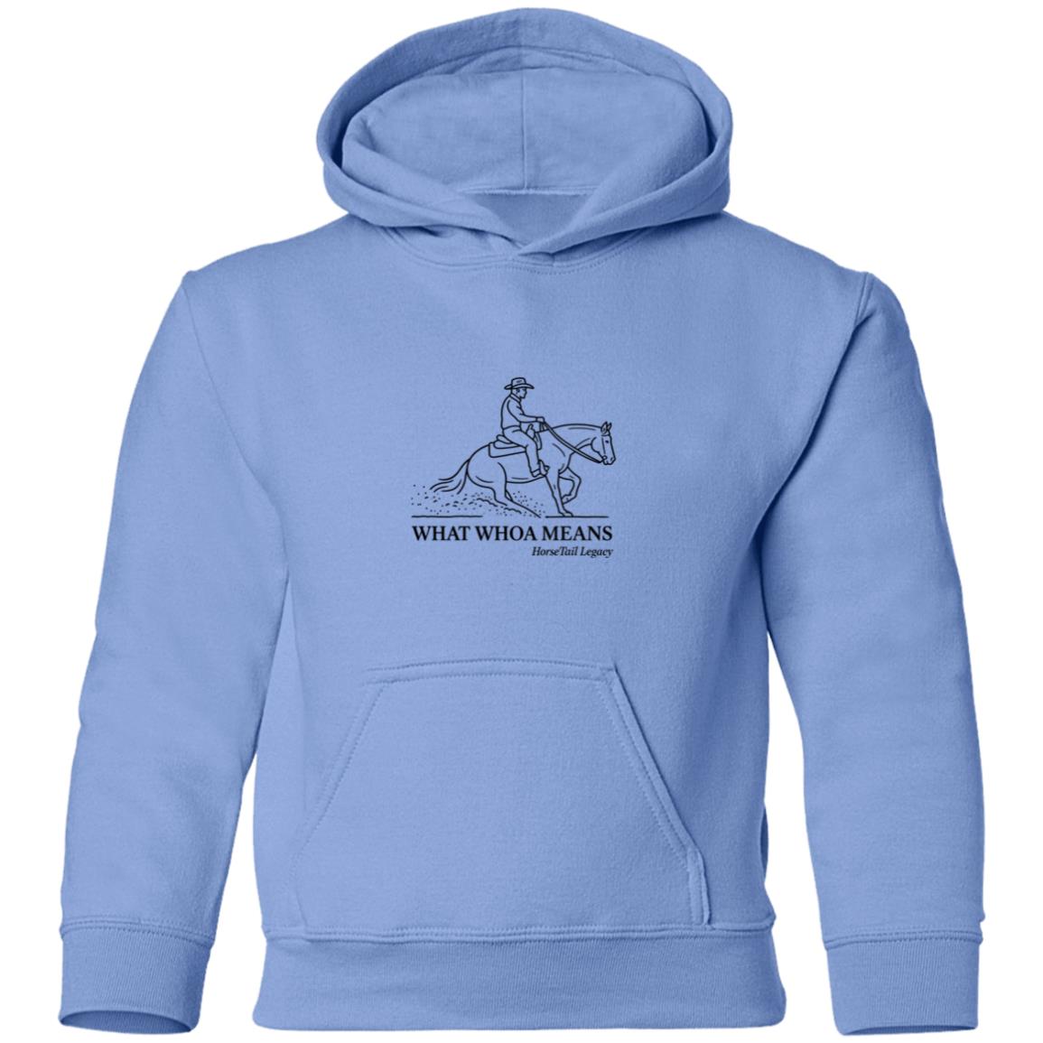 Youth hoodie male graphic horse