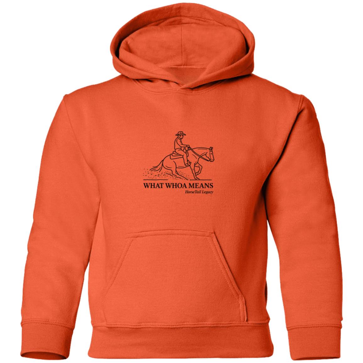 Youth hoodie male graphic horse
